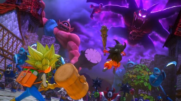 DQB2 | Main characters & various monsters