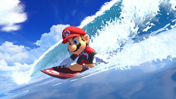 Mario & Sonic At The Olympic Games: Tokyo 2020 | Mario Surfing